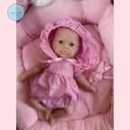 Image of Reborn Baby Dolls 10Inch /2 Styles Washable Unpainted Open Eyes Solid