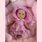 Image of Reborn Baby Dolls 10Inch /2 Styles Washable Unpainted Open Eyes Solid