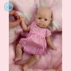 Image of Reborn Baby Dolls 10Inch /2 Styles Washable Unpainted Open Eyes Solid
