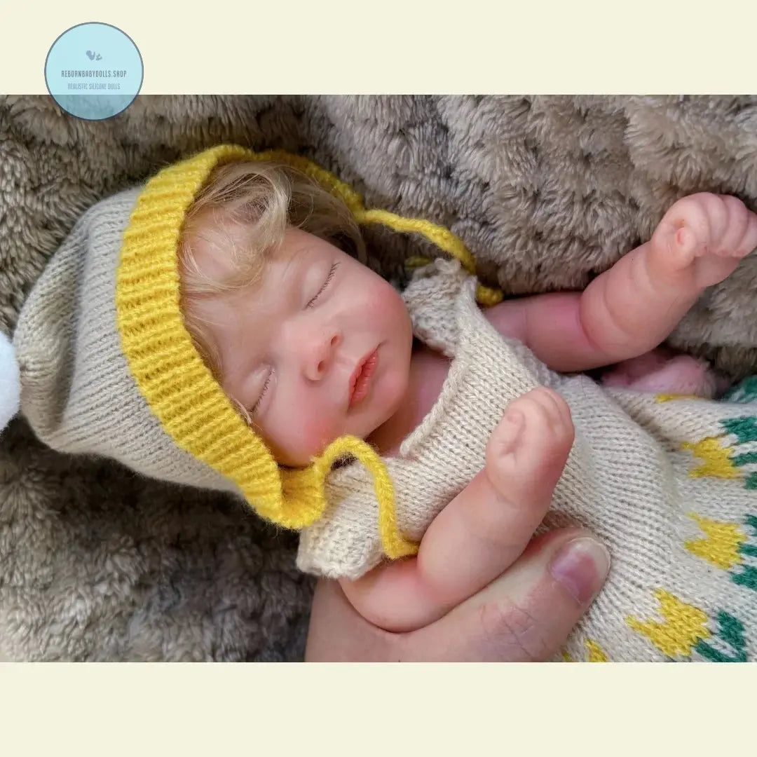 Image of Reborn Baby Dolls 10Inch Can Open Mouth Full Body Silicone Reborn