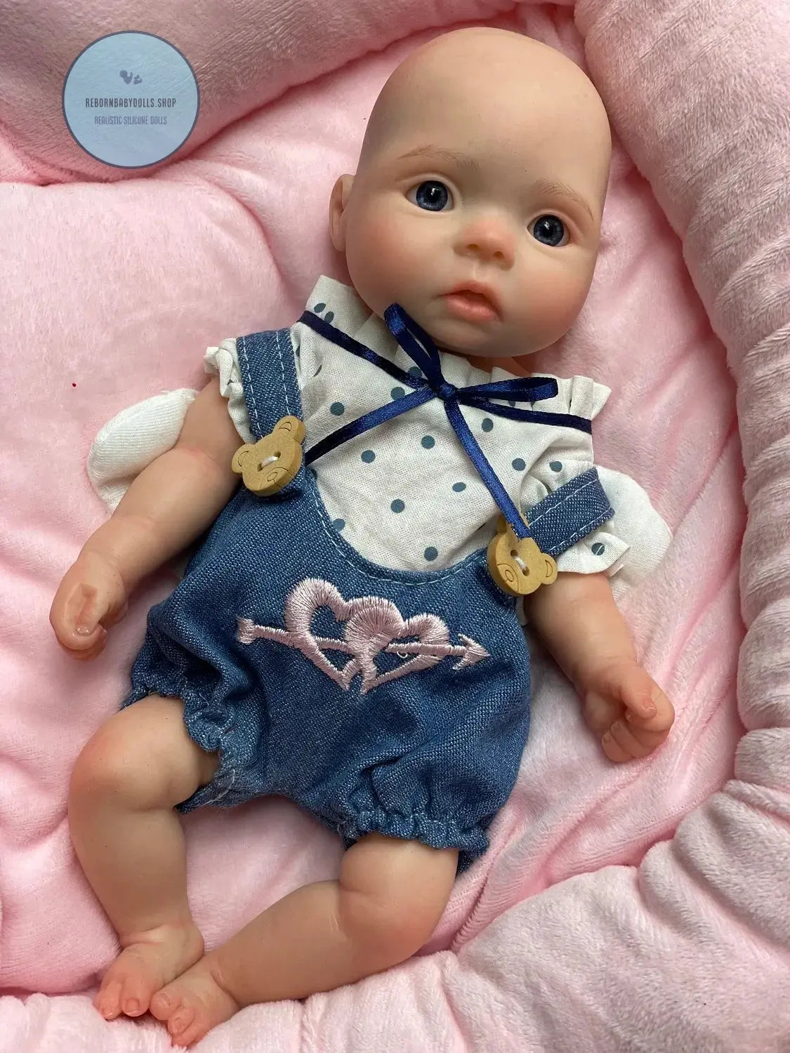 Image of Reborn Baby Dolls 11 Styles/ 26Cm Waterproof Close/Open Solid