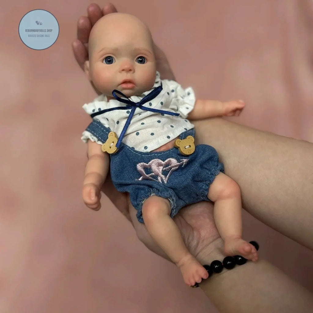 Image of Reborn Baby Dolls 11 Styles/ 26Cm Waterproof Close/Open Solid