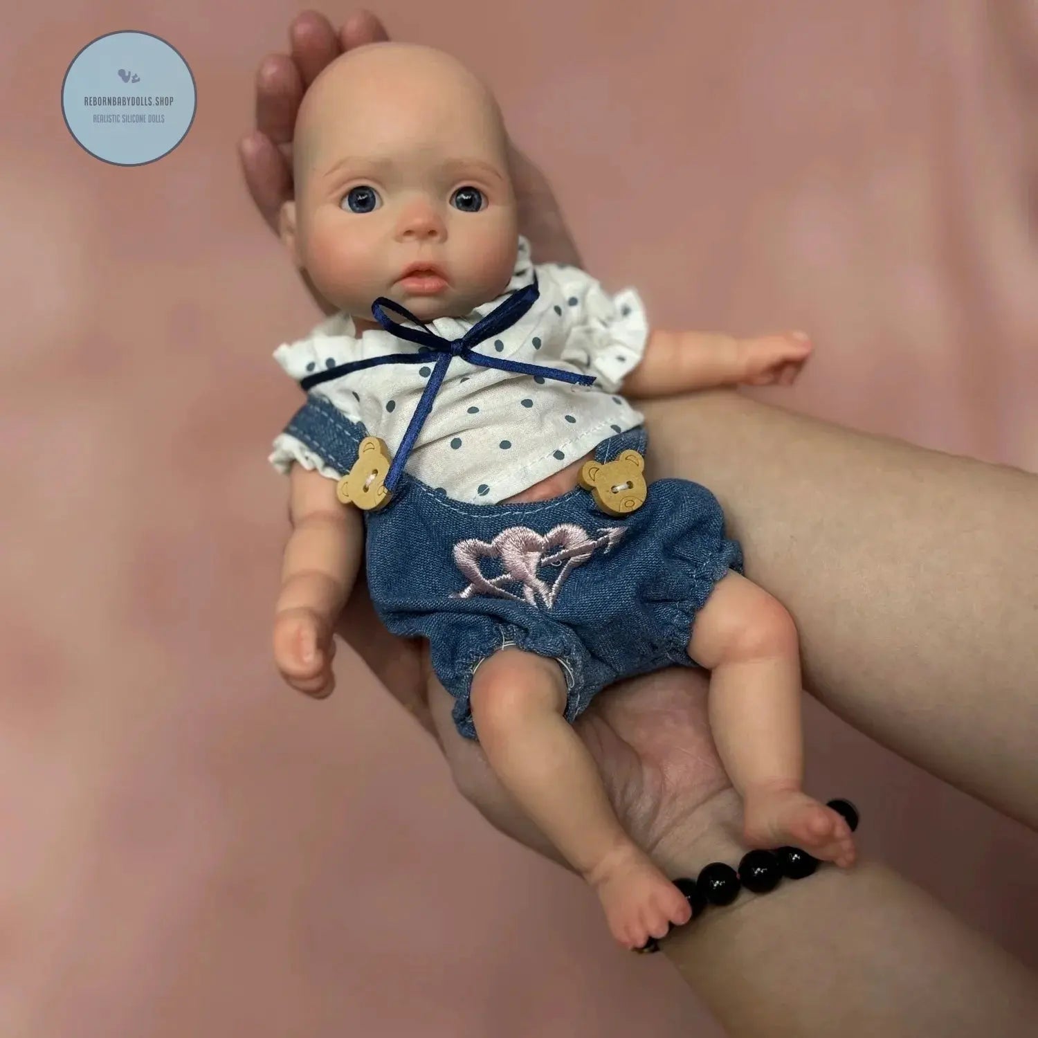 Image of Reborn Baby Dolls 11 Styles/ 26Cm Waterproof Close/Open Solid