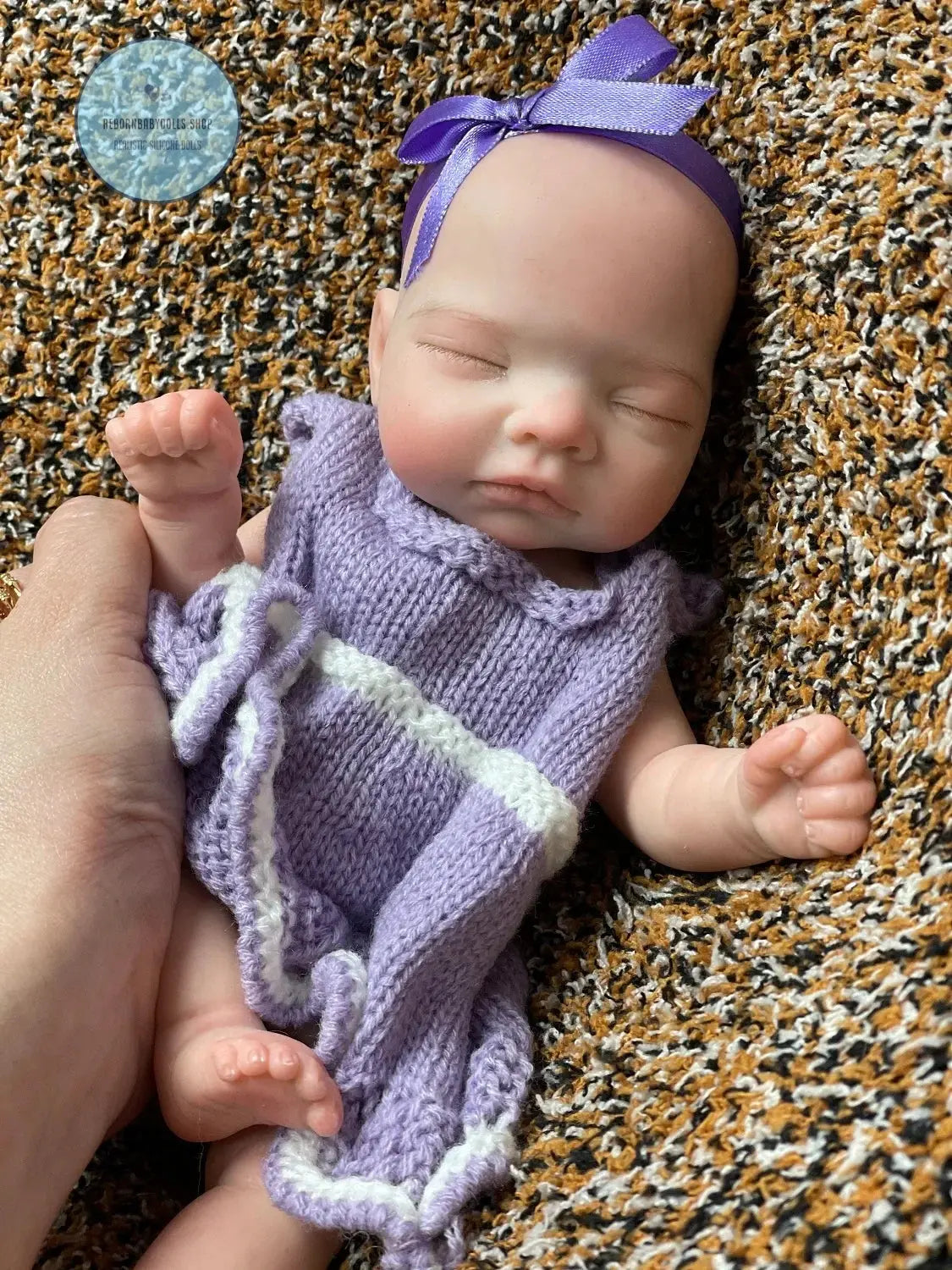 Image of Reborn Baby Dolls 11 Styles/ 26Cm Waterproof Close/Open Solid