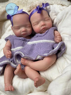 Image of Reborn Baby Dolls 11 Styles/ 26Cm Waterproof Close/Open Solid