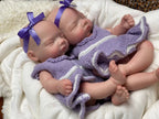 Image of Reborn Baby Dolls 11 Styles/ 26Cm Waterproof Close/Open Solid
