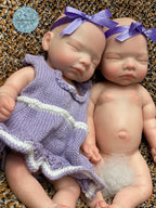 Image of Reborn Baby Dolls 11 Styles/ 26Cm Waterproof Close/Open Solid