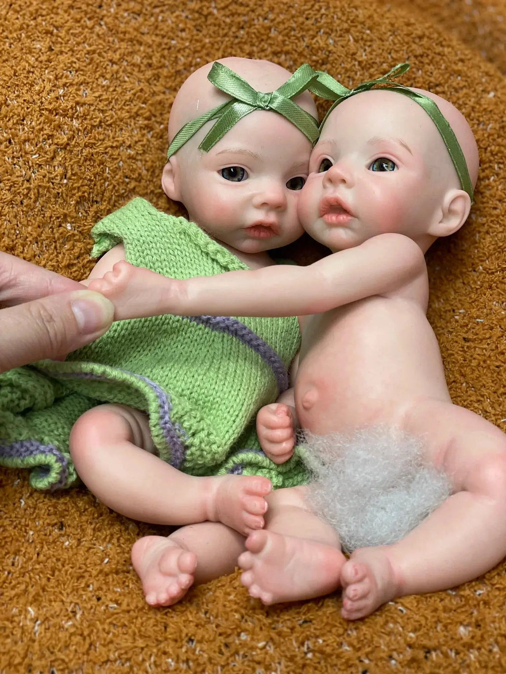Image of Reborn Baby Dolls 11 Styles/ 26Cm Waterproof Close/Open Solid