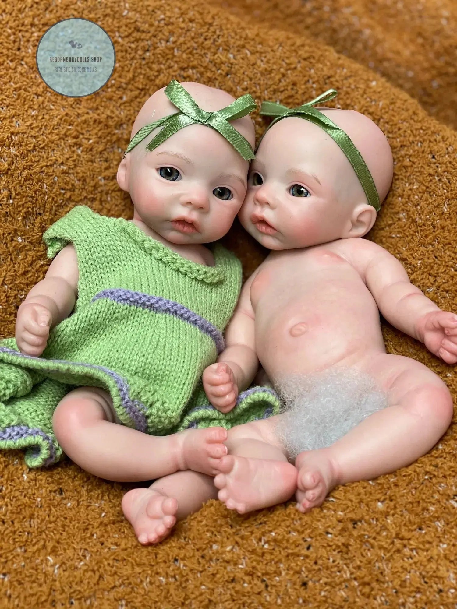 Image of Reborn Baby Dolls 11 Styles/ 26Cm Waterproof Close/Open Solid