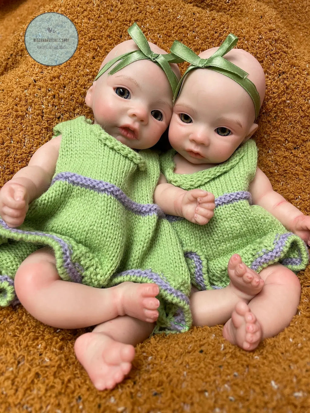 Image of Reborn Baby Dolls 11 Styles/ 26Cm Waterproof Close/Open Solid