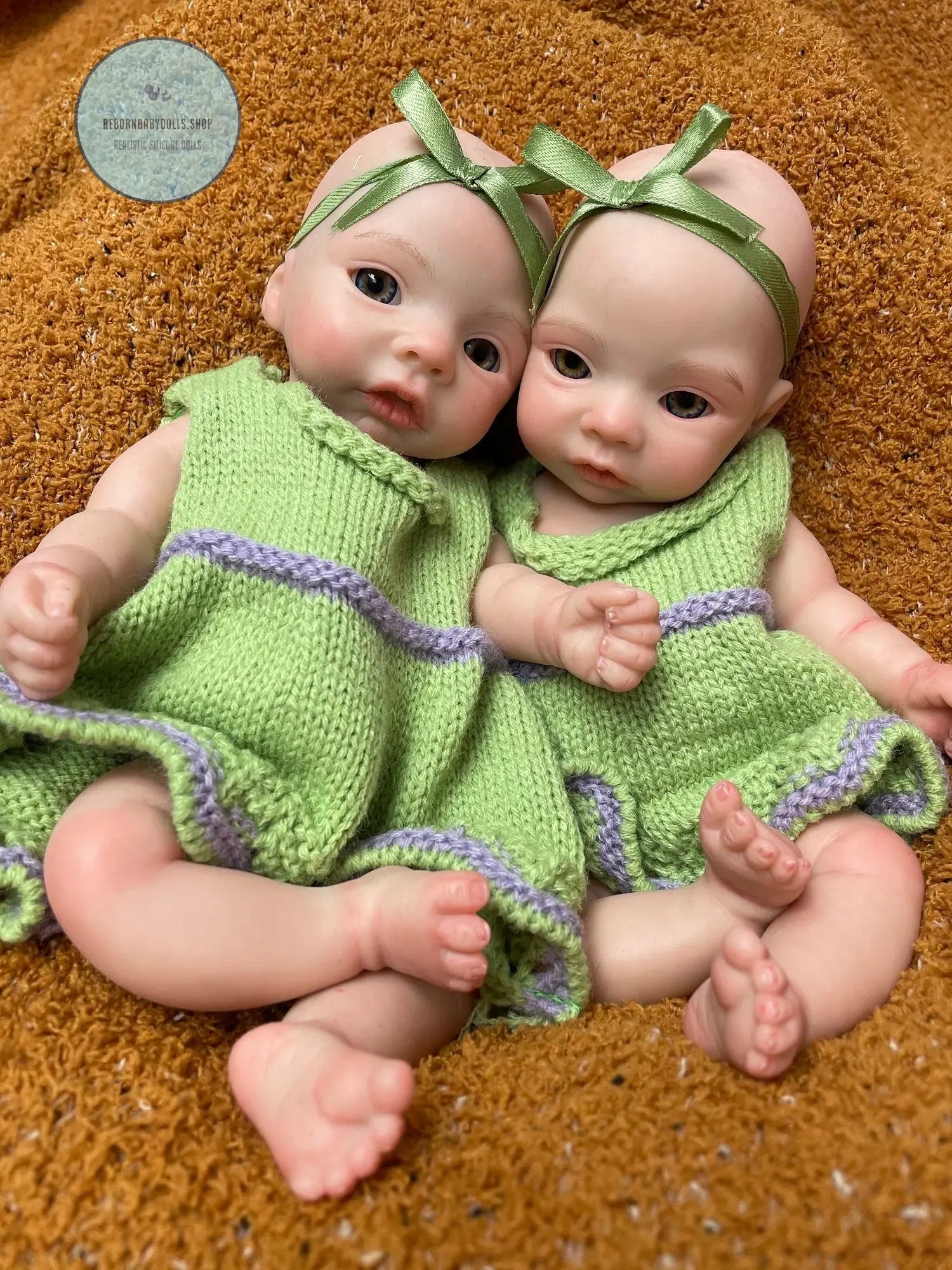 Image of Reborn Baby Dolls 11 Styles/ 26Cm Waterproof Close/Open Solid