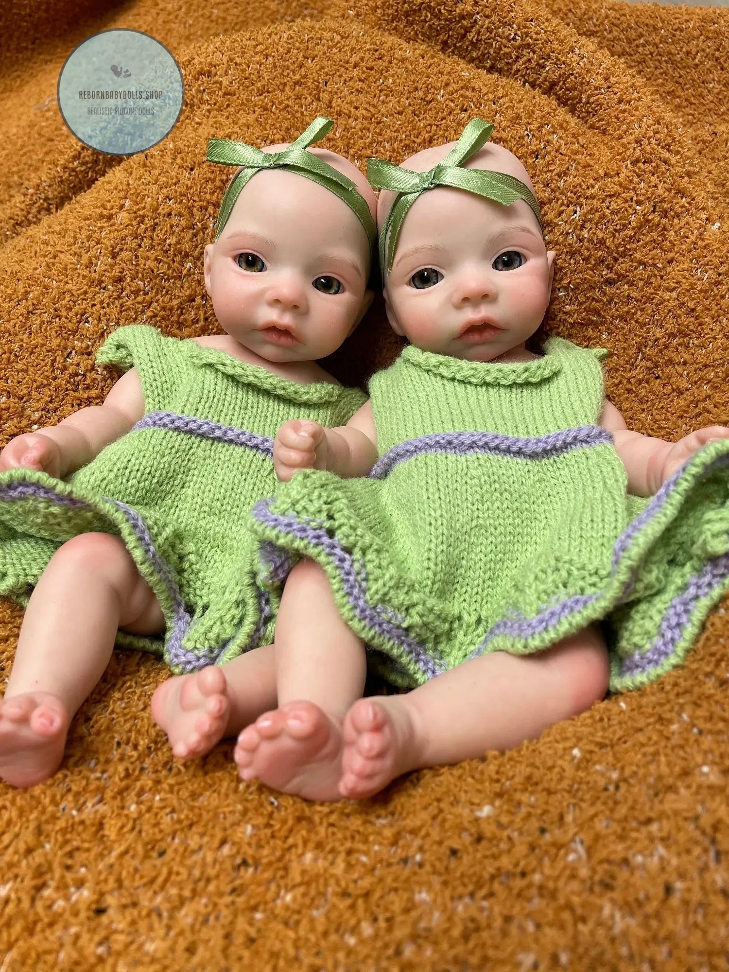 Image of Reborn Baby Dolls 11 Styles/ 26Cm Waterproof Close/Open Solid