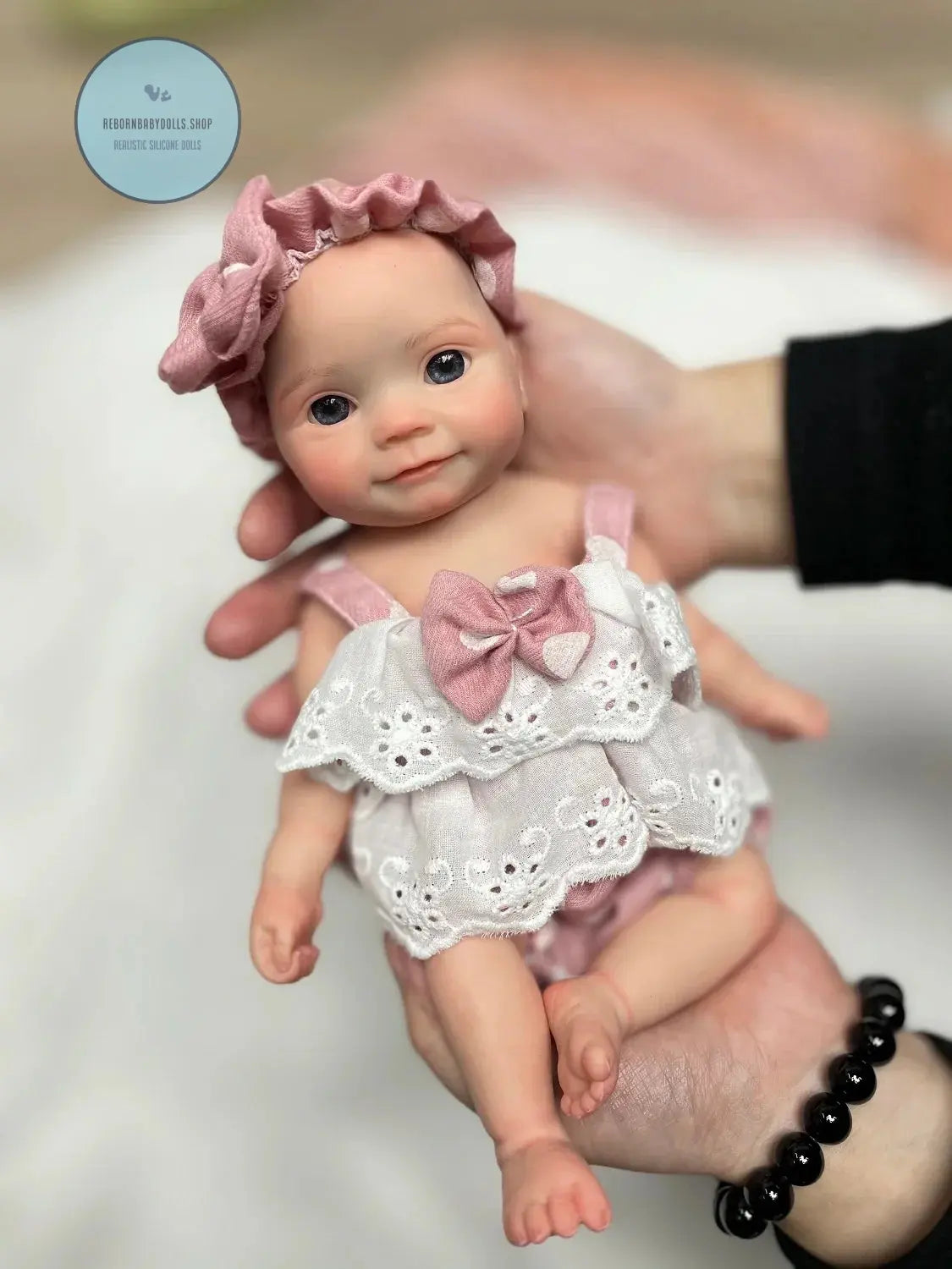 Image of Reborn Baby Dolls 11 Styles/ 26Cm Waterproof Close/Open Solid