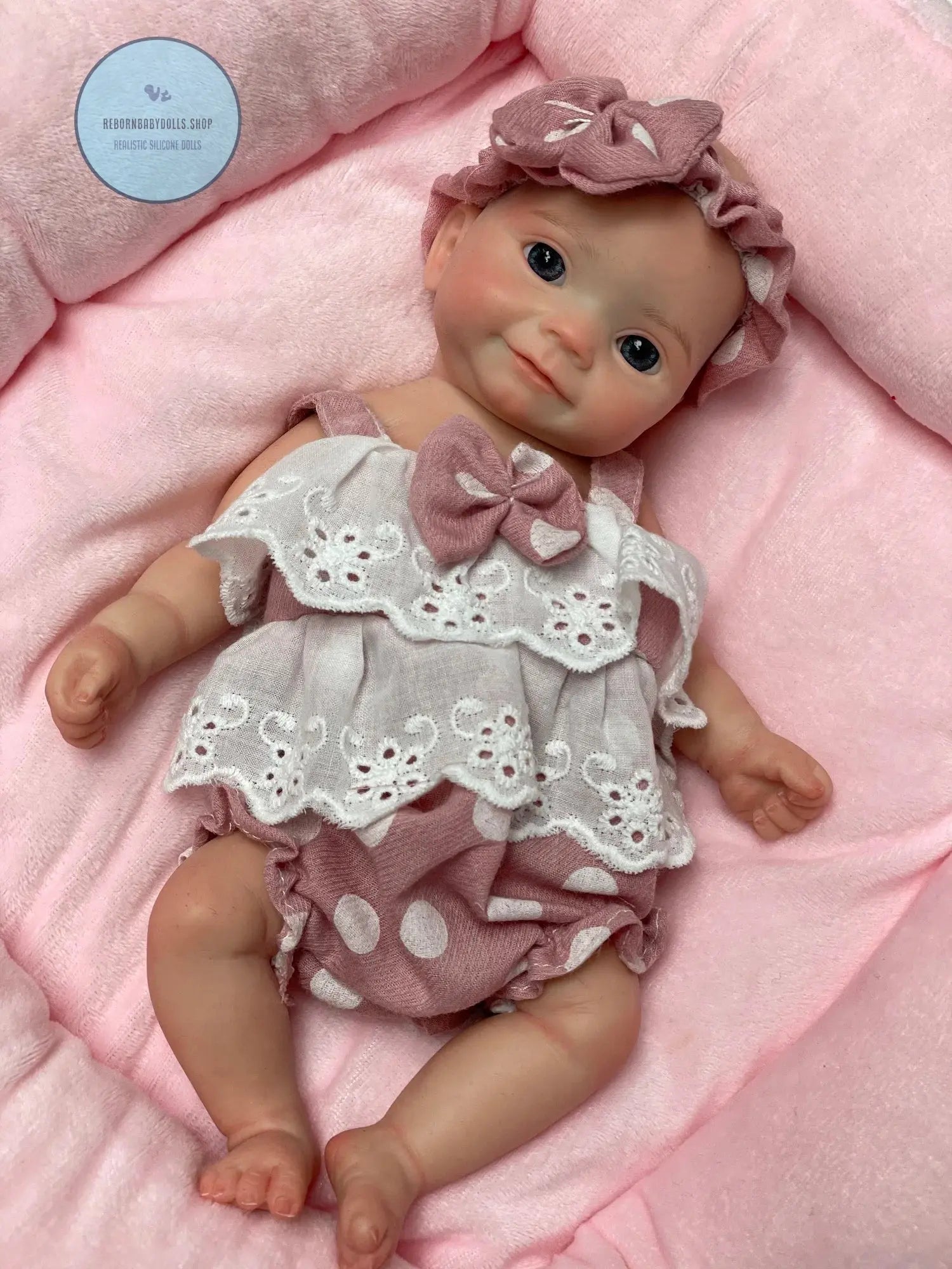 Image of Reborn Baby Dolls 11 Styles/ 26Cm Waterproof Close/Open Solid