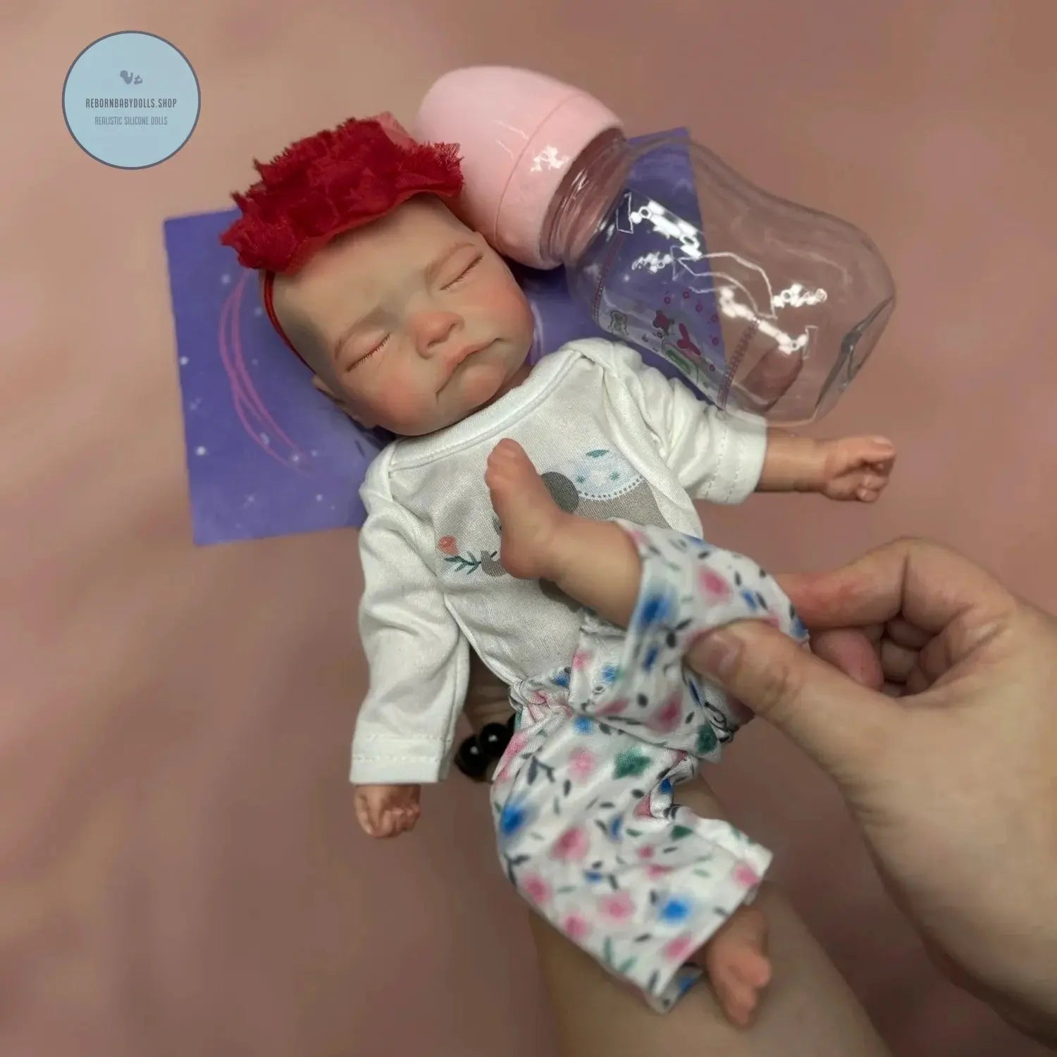 Image of Reborn Baby Dolls 11 Styles/ 26Cm Waterproof Close/Open Solid
