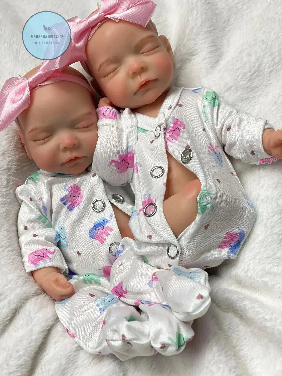 Image of Reborn Baby Dolls 11 Styles/ 26Cm Waterproof Close/Open Solid