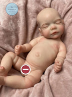 Image of Reborn Baby Dolls 11 Styles/ 26Cm Waterproof Close/Open Solid