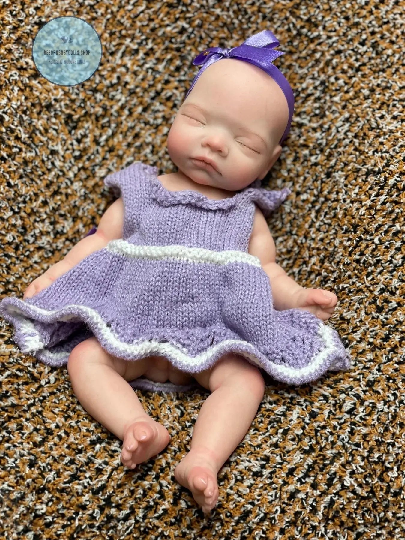 Image of Reborn Baby Dolls 11 Styles/ 26Cm Waterproof Close/Open Solid