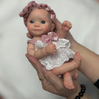 Image of Reborn Baby Dolls 11 Styles/ 26Cm Waterproof Close/Open Solid