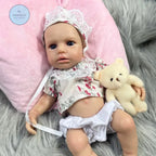 Image of Reborn Baby Dolls 12-13 Inch Mini Full Silicone Reborn Baby Doll