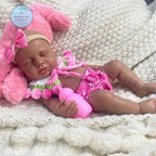 Image of Reborn Baby Dolls 12 Inch Mini African Americans Loulou Reborn