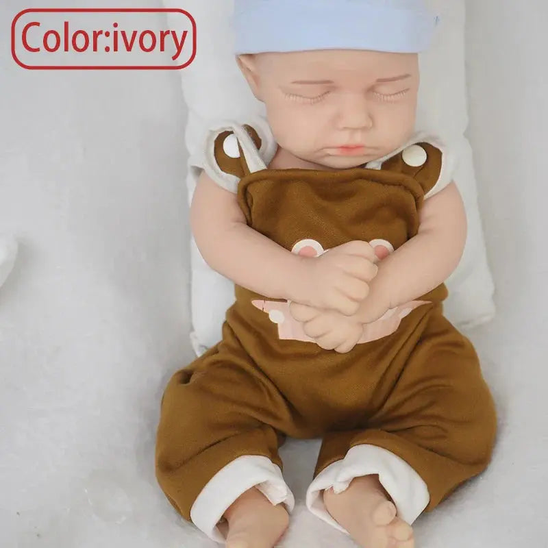 Image of Reborn Baby Dolls 12.2 Inch Open Full Silicone Rebirth Baby Doll,