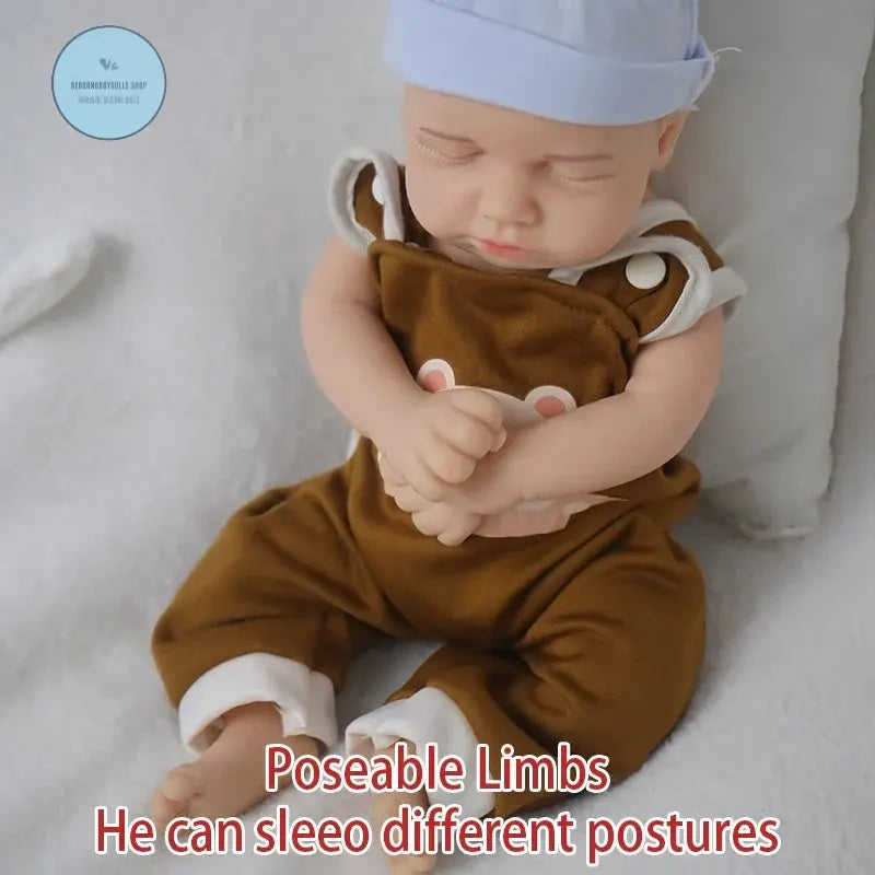 Image of Reborn Baby Dolls 12.2 Inch Open Full Silicone Rebirth Baby Doll,