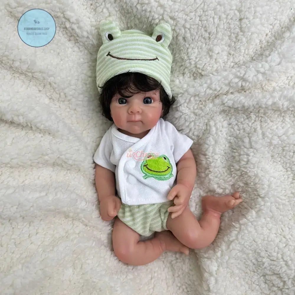Image of Reborn Baby Dolls 12Inch Micro Baby Girl Bettie Full Body Silicone