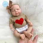 Image of Reborn Baby Dolls 12Inch Mini Realistic Baby Girl Pascale Washable