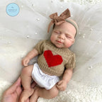 Image of Reborn Baby Dolls 12Inch Mini Realistic Baby Girl Pascale Washable