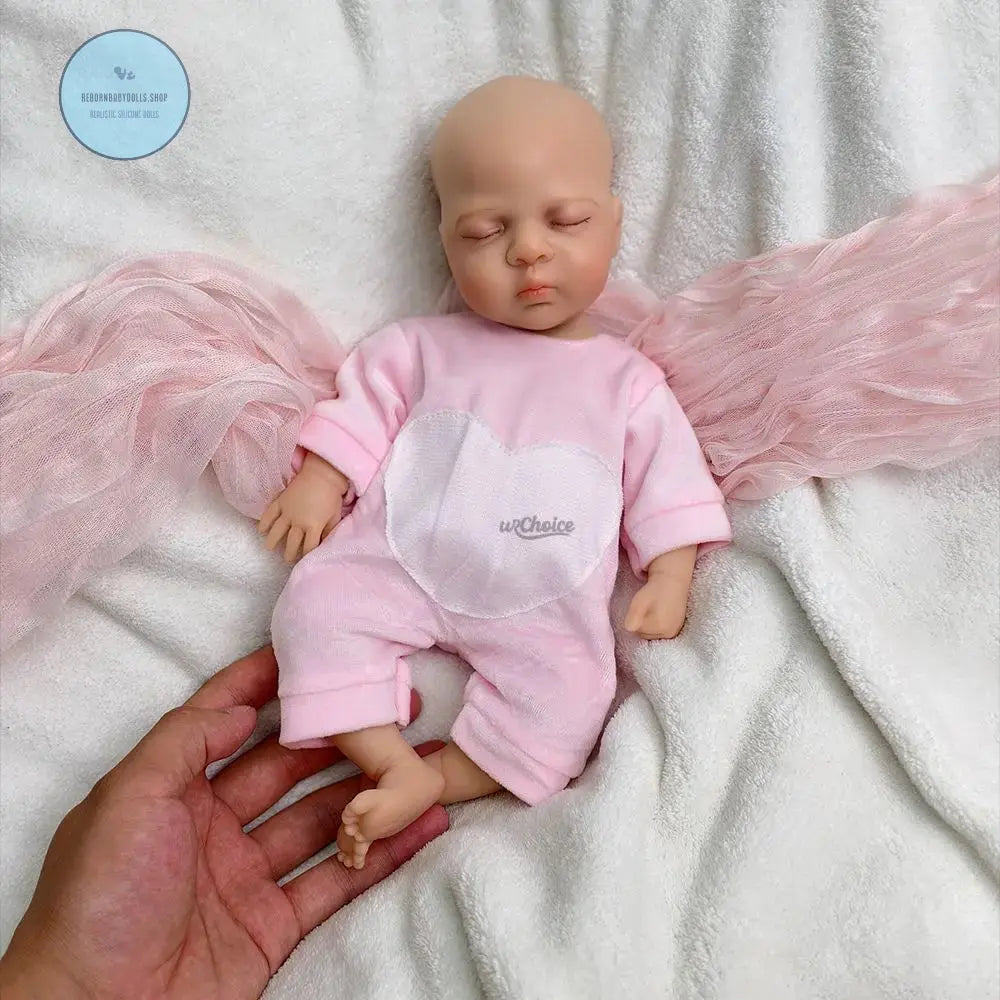 Image of Reborn Baby Dolls 12Inch Mini Silicone Reborn Baby Girl Luna