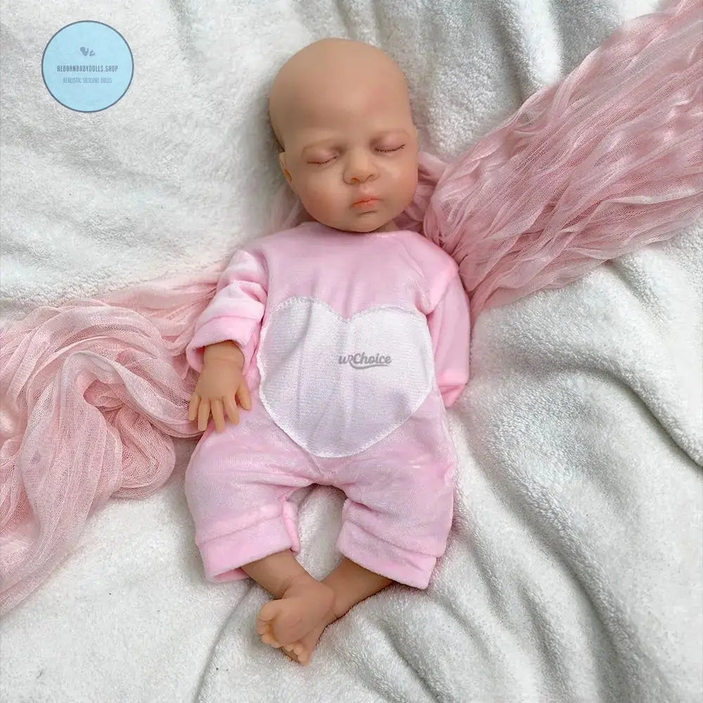 Image of Reborn Baby Dolls 12Inch Mini Silicone Reborn Baby Girl Luna