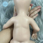 Image of Reborn Baby Dolls 13 Inch Mini Dark Skin Full Solid Silicone Reborn