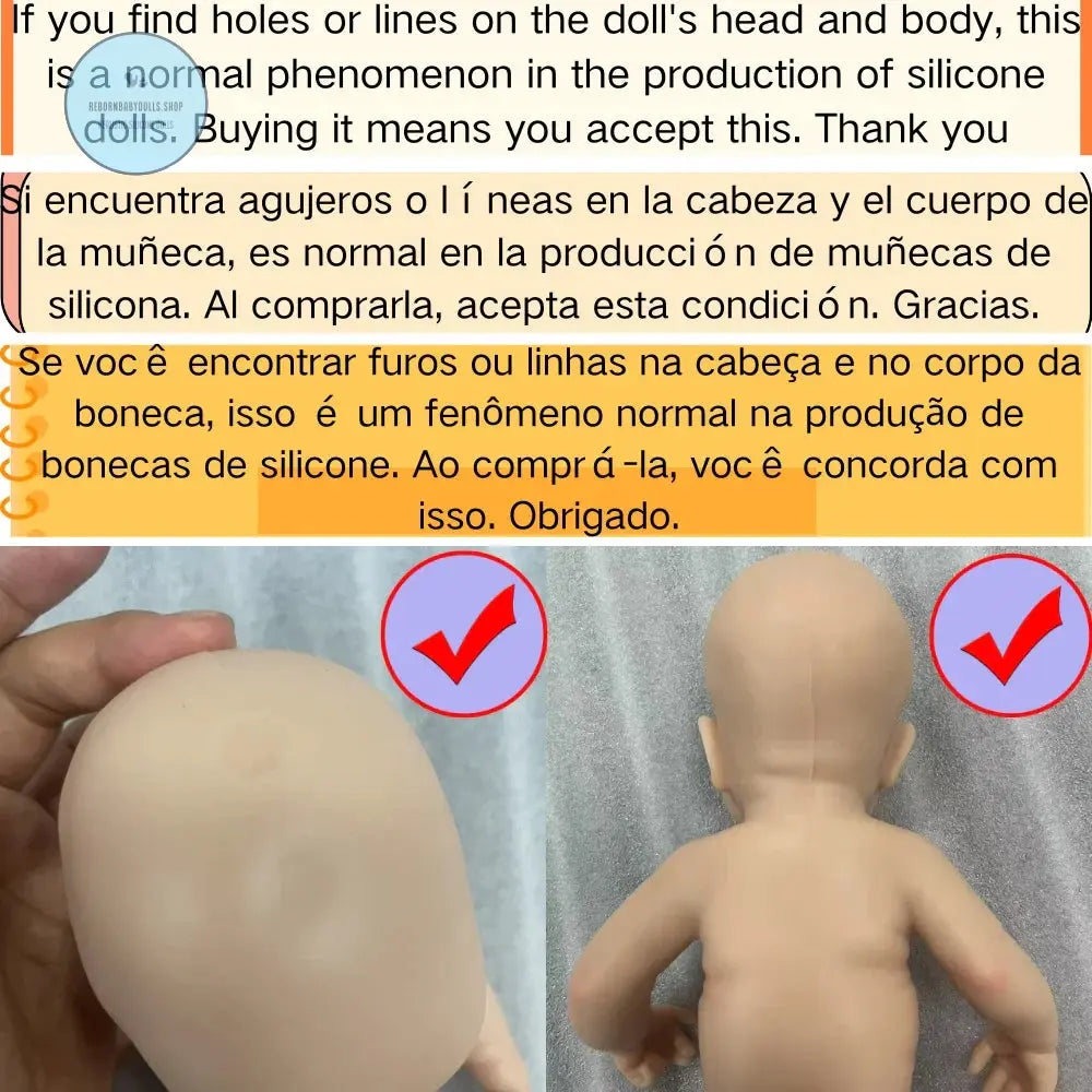 Image of Reborn Baby Dolls 13 Inch Mini Reborn Boy Or Girl Full Silicone