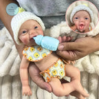 Image of Reborn Baby Dolls 13 Inch Mini Reborn Boy Or Girl Full Silicone