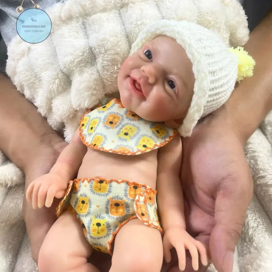 Image of Reborn Baby Dolls 13 Inch Mini Reborn Boy Or Girl Full Silicone