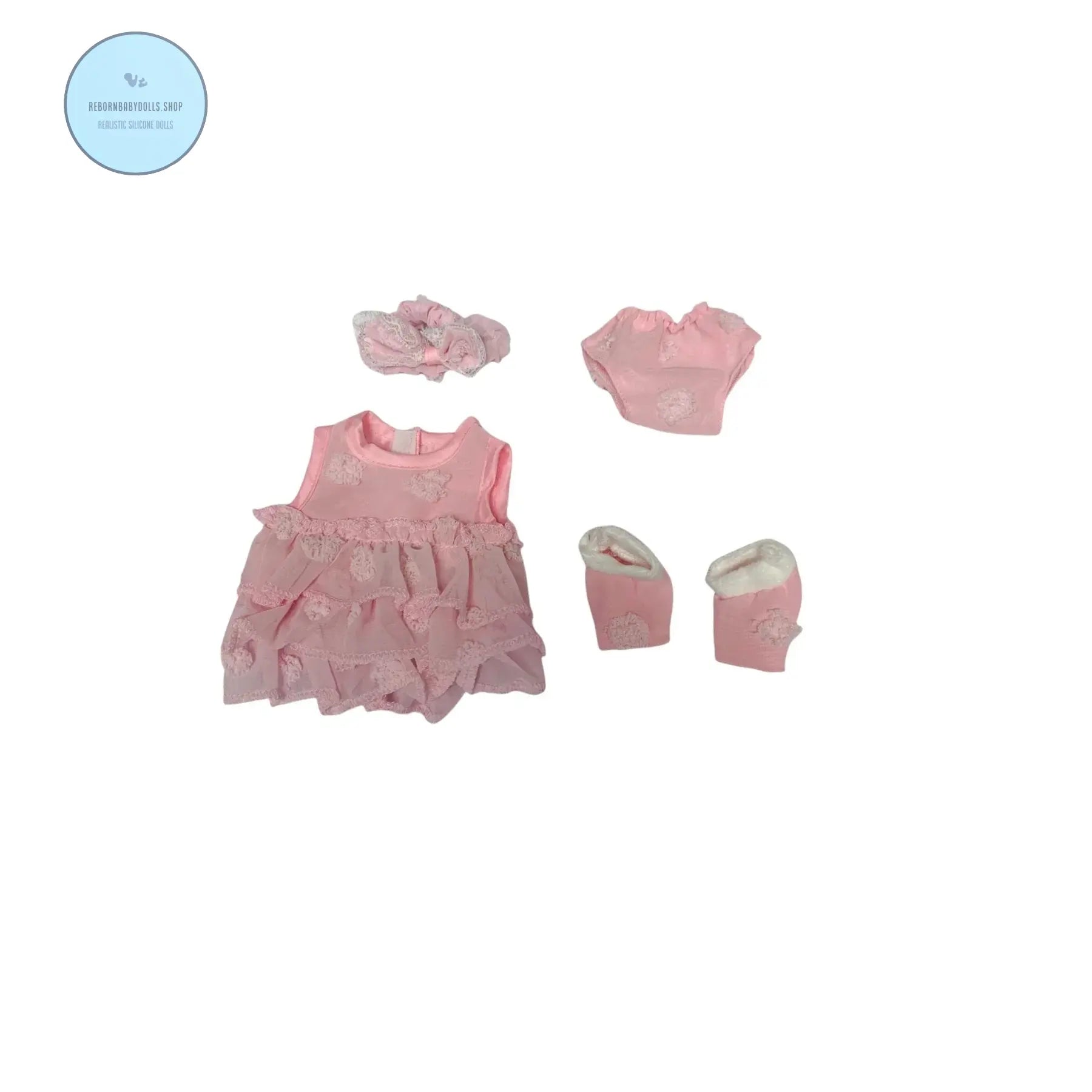 Image of Reborn Baby Dolls 13Inch Can Open Mouth Loulou Silicone Reborn Girl &