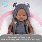 Image of Reborn Baby Dolls 17.3-Inch Stunning Smile With Open Eyes! Medical