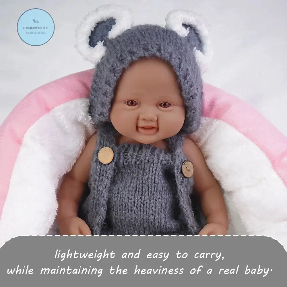 Image of Reborn Baby Dolls 17.3-Inch Stunning Smile With Open Eyes! Medical