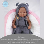 Image of Reborn Baby Dolls 17.3-Inch Stunning Smile With Open Eyes! Medical
