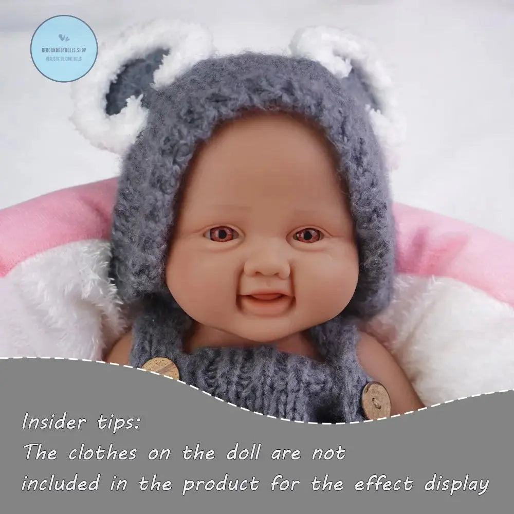 Image of Reborn Baby Dolls 17.3-Inch Stunning Smile With Open Eyes! Medical