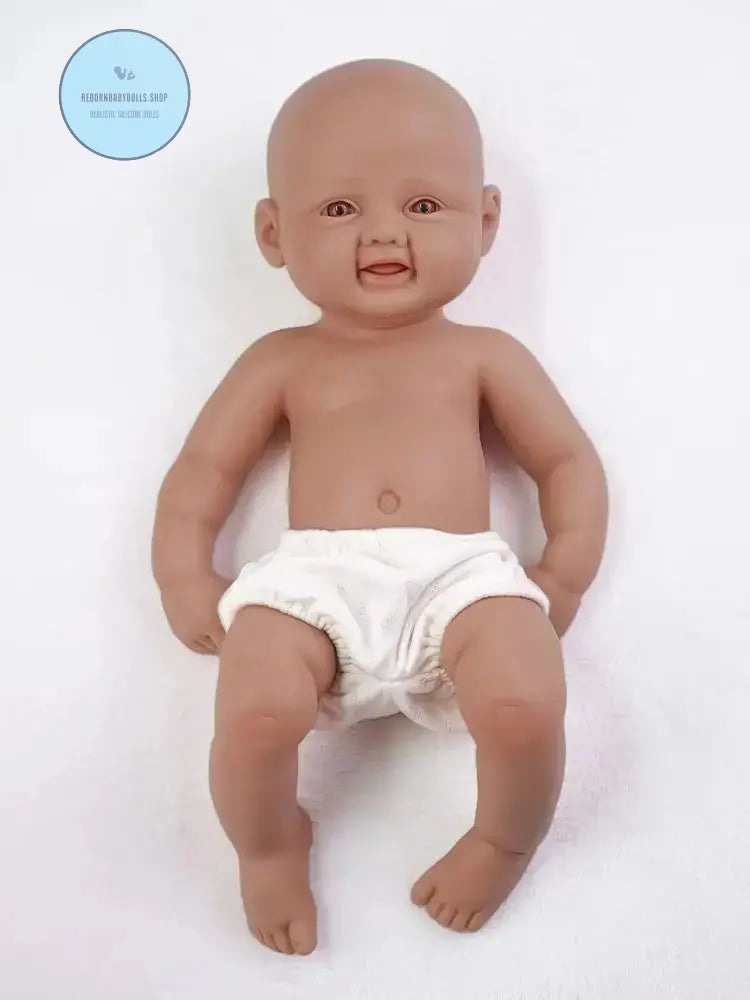 Image of Reborn Baby Dolls 17.3-Inch Stunning Smile With Open Eyes! Medical