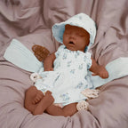 Image of Reborn Baby Dolls 17.5-Inch Full Body Silicone Lifelike Sleeping
