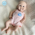 Image of Reborn Baby Dolls 17Inch Baby Girl Vivienne Washable Silicone Reborn