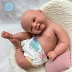 Image of Reborn Baby Dolls 17Inch Black Skin Realistic Soft Silicone Reborn