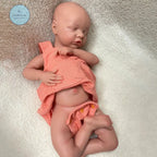 Image of Reborn Baby Dolls 17Inch Handmade Realistic Details Silicone Reborn