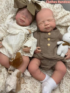 Image of Reborn Baby Dolls 18 Inch Pascale Silicone Bebe Reborn Doll Girl