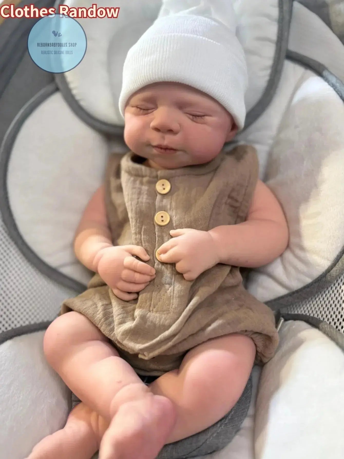 Image of Reborn Baby Dolls 18 Inch Pascale Silicone Bebe Reborn Doll Girl