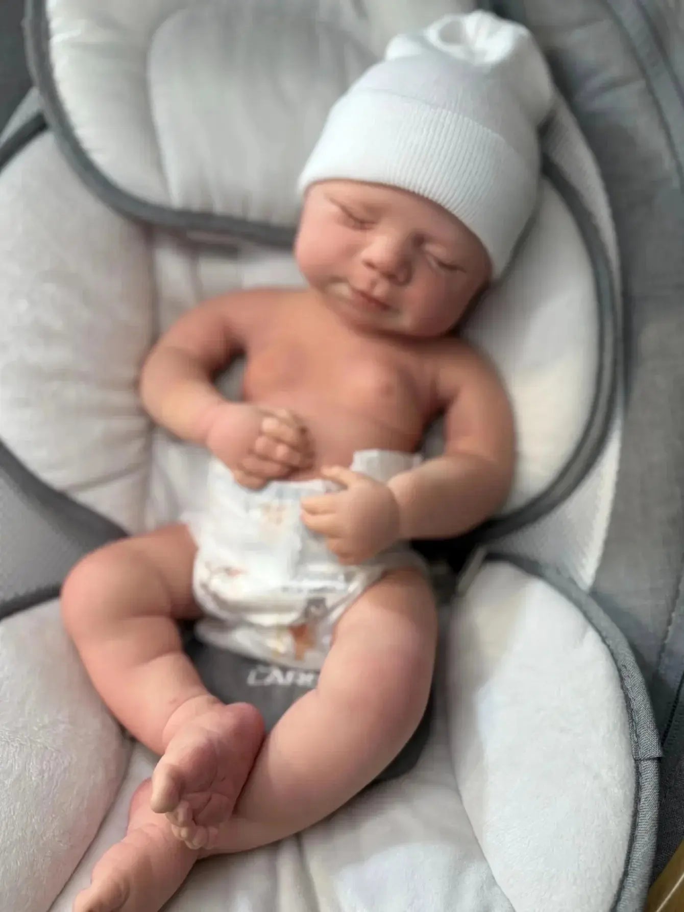 Image of Reborn Baby Dolls 18 Inch Pascale Silicone Bebe Reborn Doll Girl