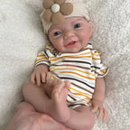 Image of Reborn Baby Dolls 18Inch Baby Girl Full Soft Solid Silicone Reborn